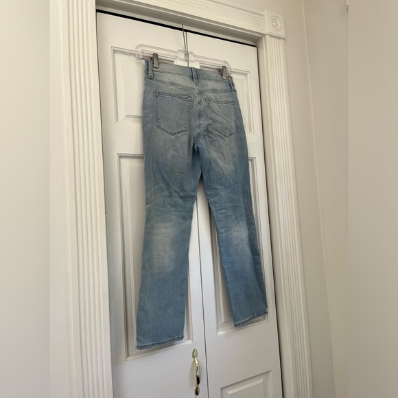 J.Crew Vintage Cropped Jeans women’s size 25 light denim mid-rise straight leg - Picture 7 of 9